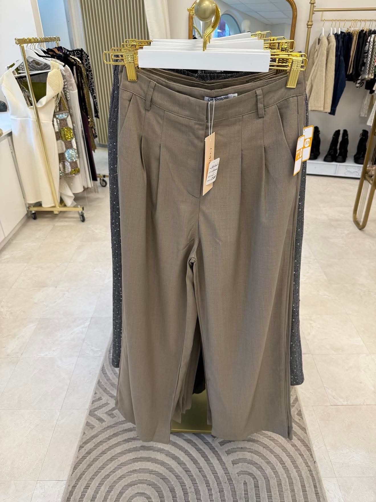 Pantalon à pince